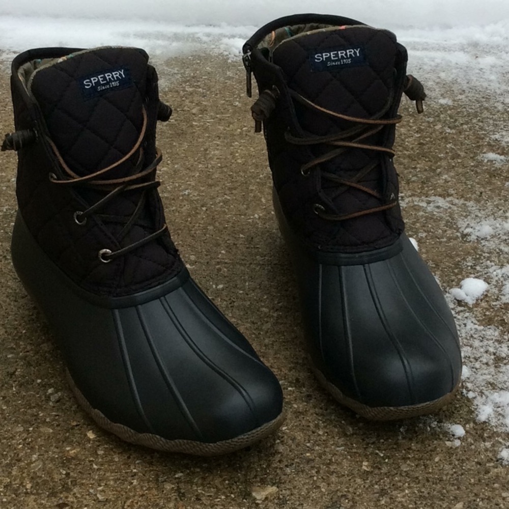 Sperry Salt Water Quilted Nylon Boot